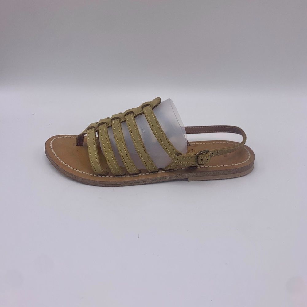 K.Jacques Saint Tropez Homere Suede Sandals Flat